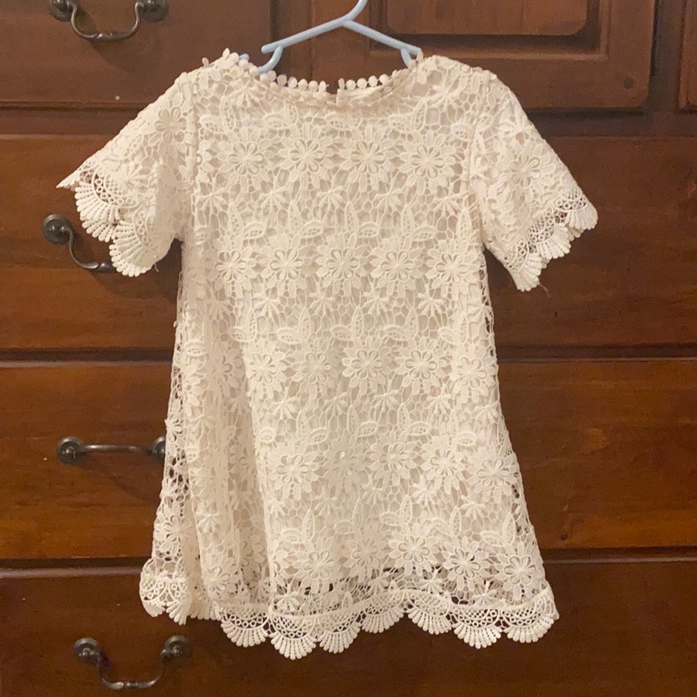 Off white lace dress